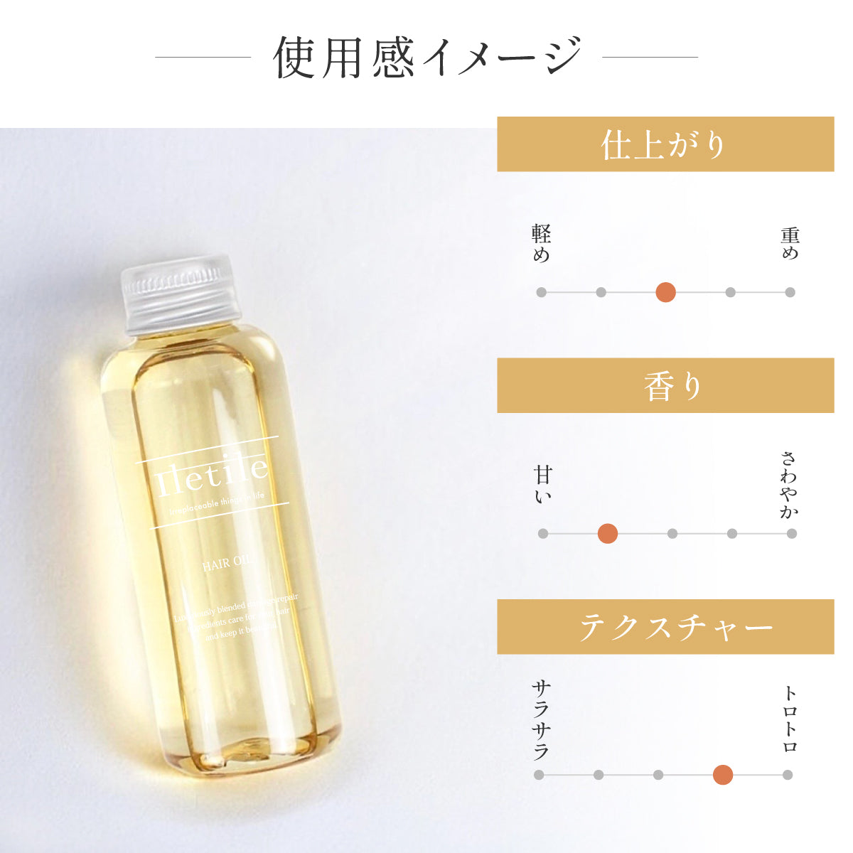 【熱を味方に!!】PPTリペアヘアオイル100ml