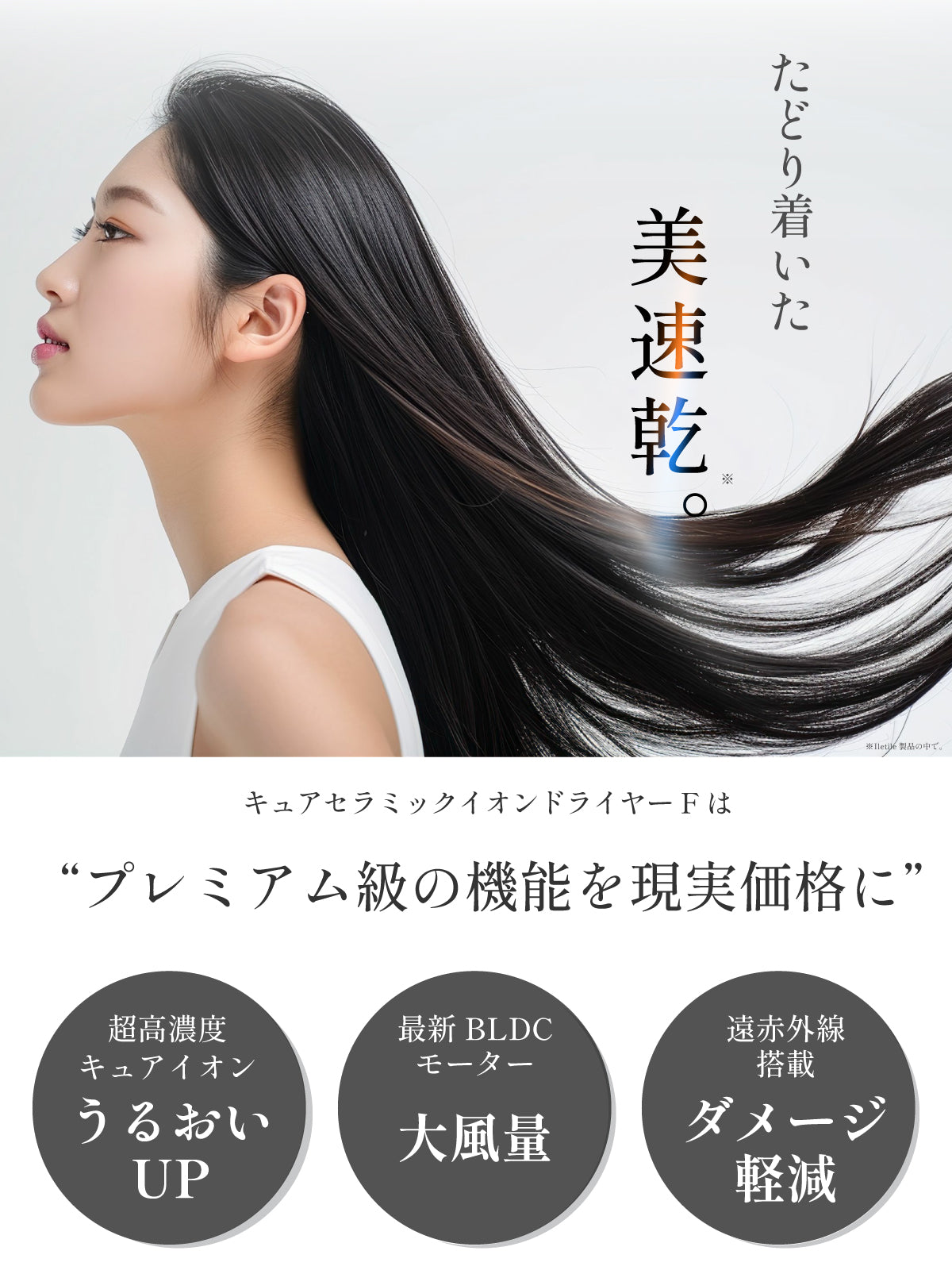 キュアセラミックイオンドライヤーF