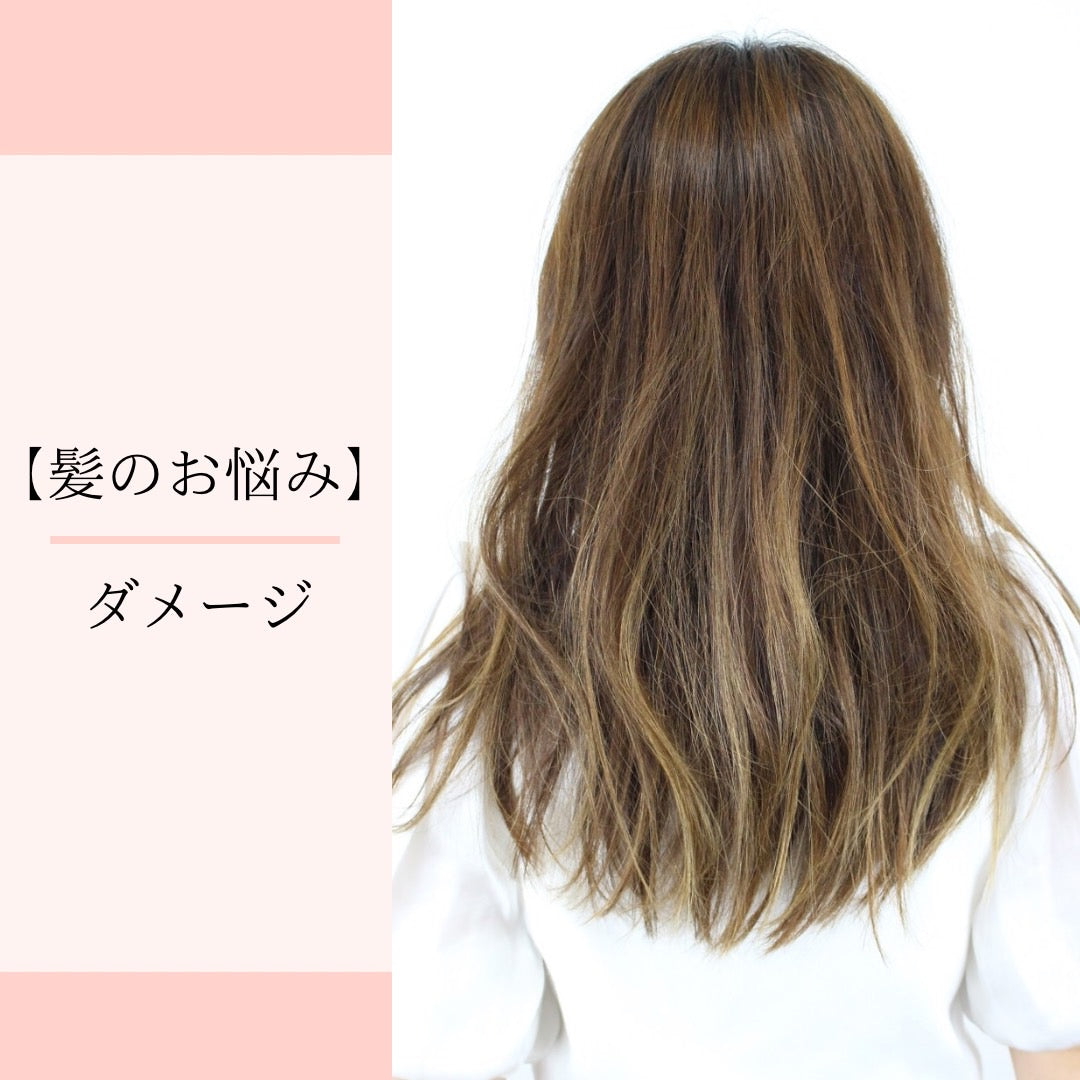【髪のお悩み】ダメージ