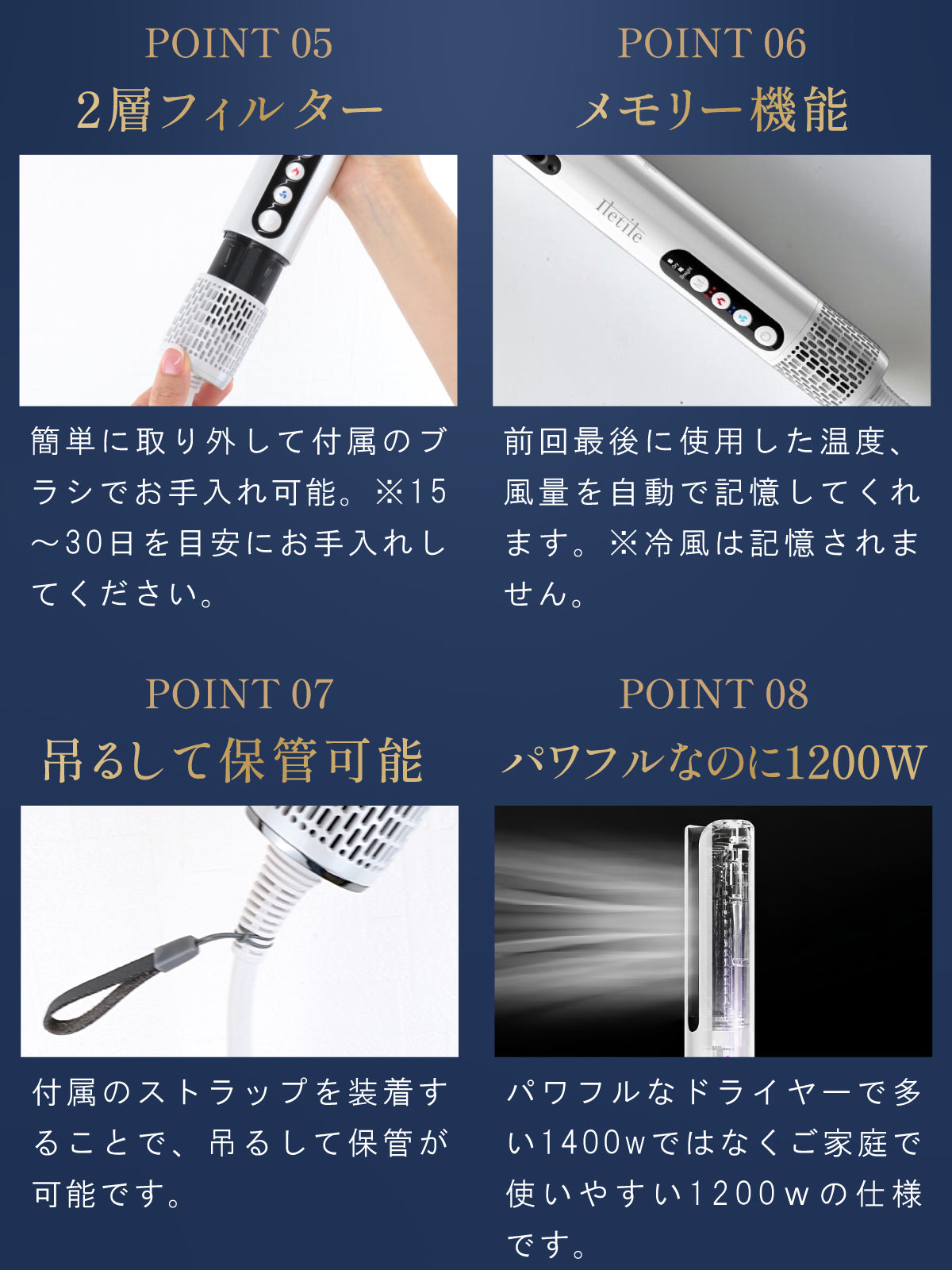 エアグロスドライヤー
