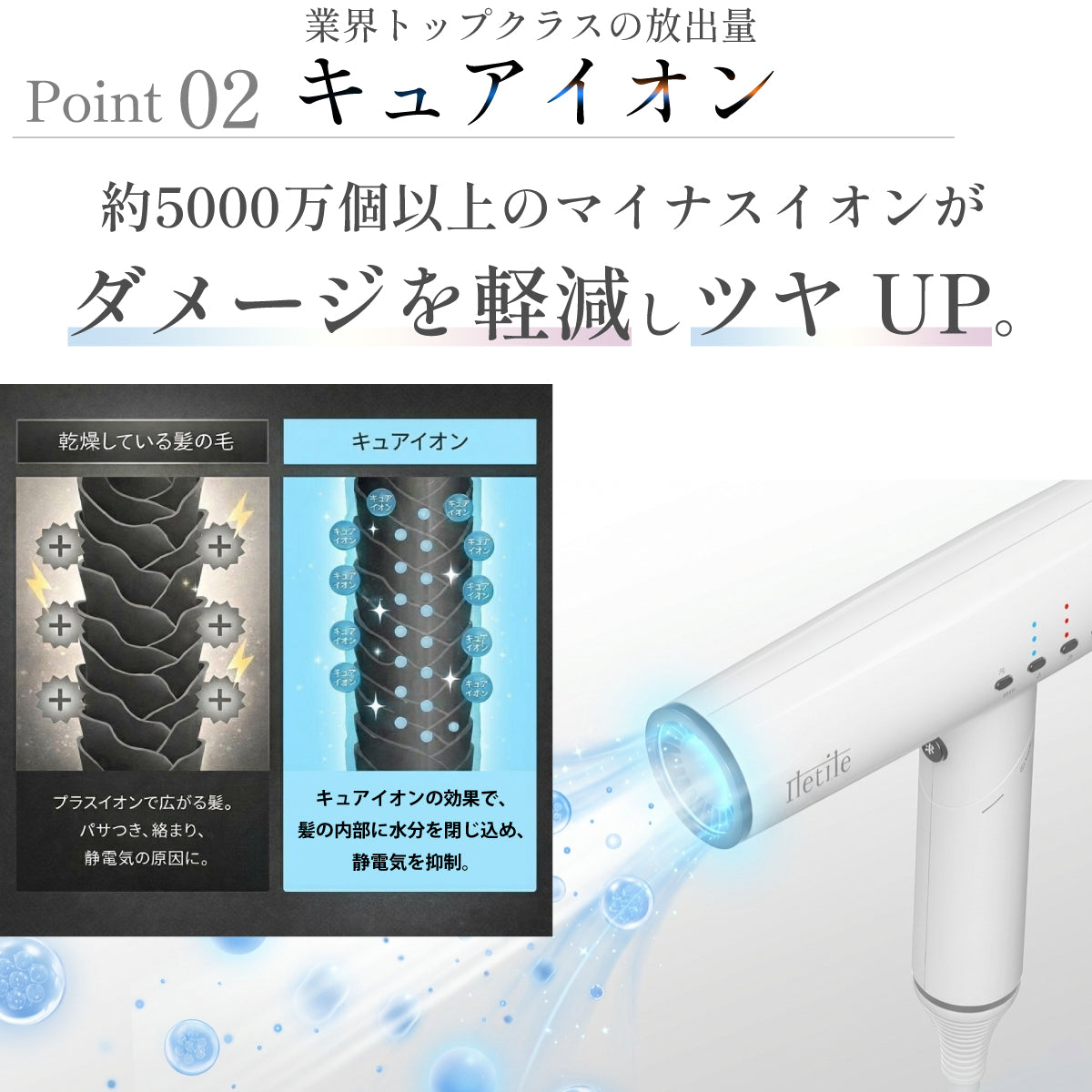 キュアセラミックイオンドライヤーF